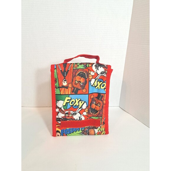 Five Nights At Freddys Fold Up Lunch Box Bag Wallet Combo Changeable Style - Picture 4 of 6